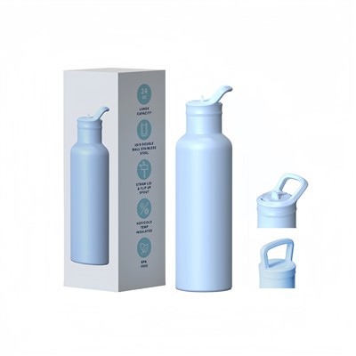 ฟาสค์สแตนเลสผนังคู่ขนาด 750 มล