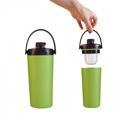 ขวดเครื่องปั่นผงโปรตีนสแตนเลส