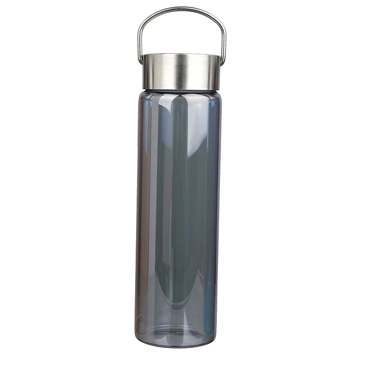 500ml Electroplating Glass Bottle With Leakproof Lid